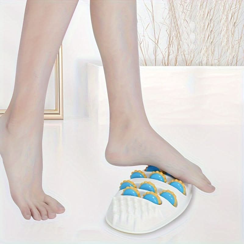 4-Row Foot Massager Roller - Perfect for Yoga, Fitness