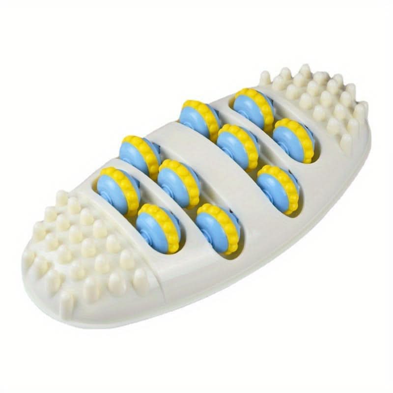 4-Row Foot Massager Roller - Perfect for Yoga, Fitness