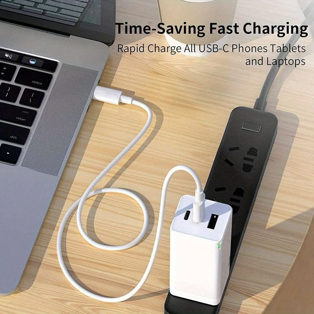 3-Pack 100W Fast USB C Charging Cable