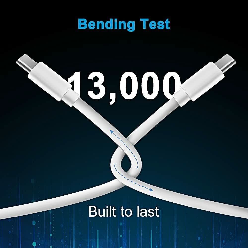 3-Pack 100W Fast USB C Charging Cable