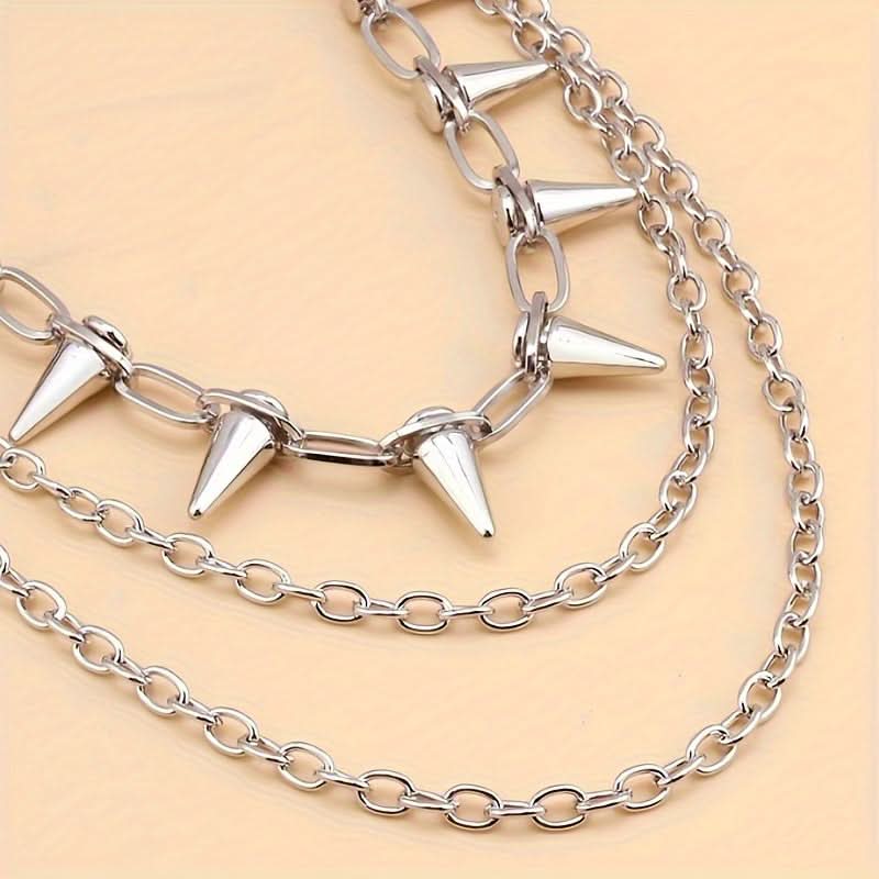 Double-Layer Punk Metal Pants Chain Accessory
