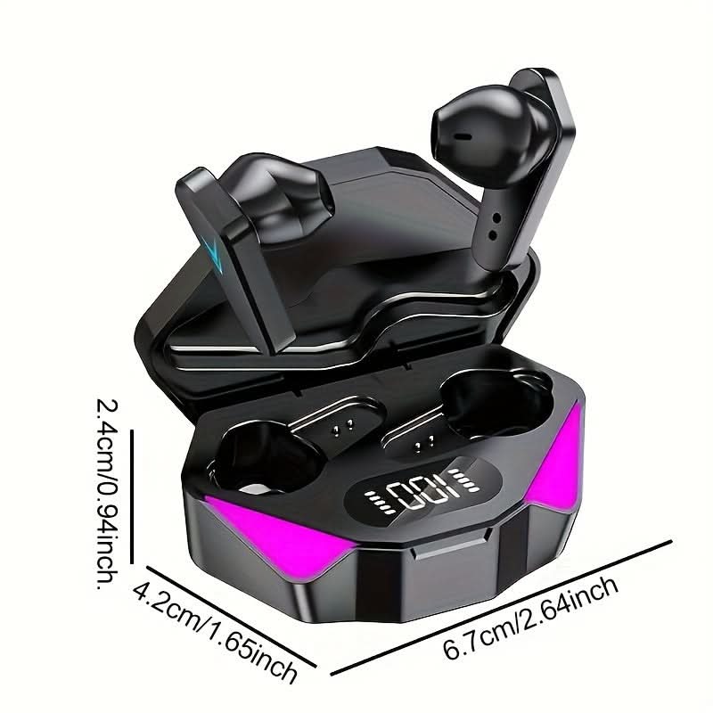 Wireless In-Ear Gaming Headset with Type-C Charging
