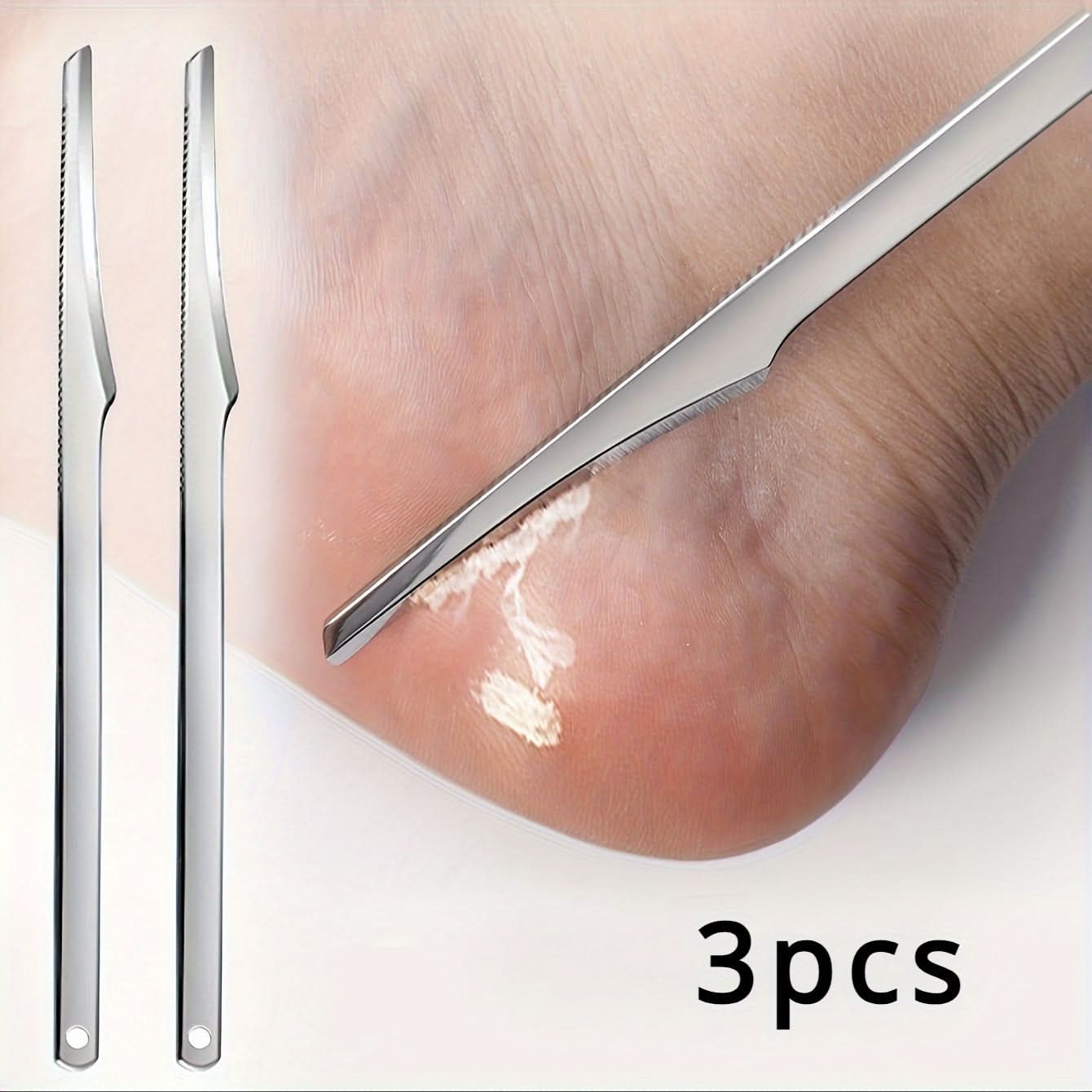 Stainless Steel Pedicure Callus Remover Set
