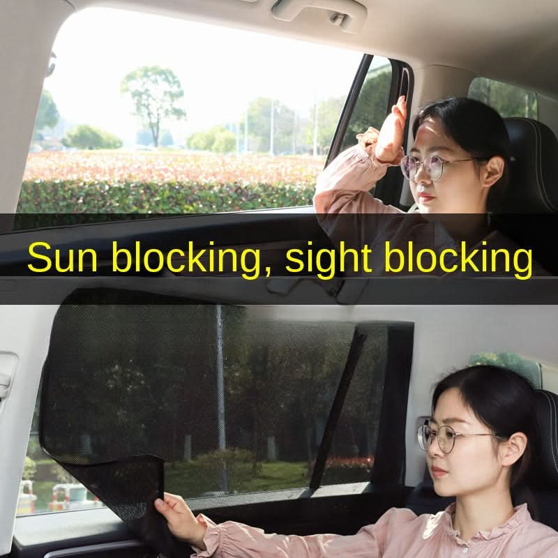 Magnetic Car Window Sunshades – UV Blocker Panels