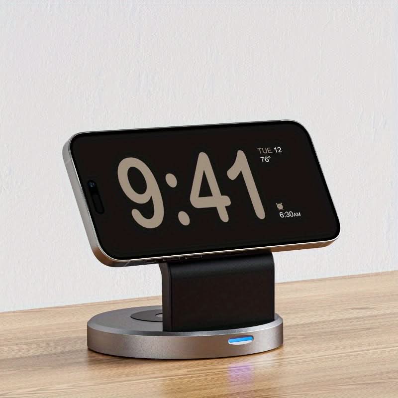 15W Magnetic 3-in-1 Wireless Charging Station for iPhone, AirPods & iWatch