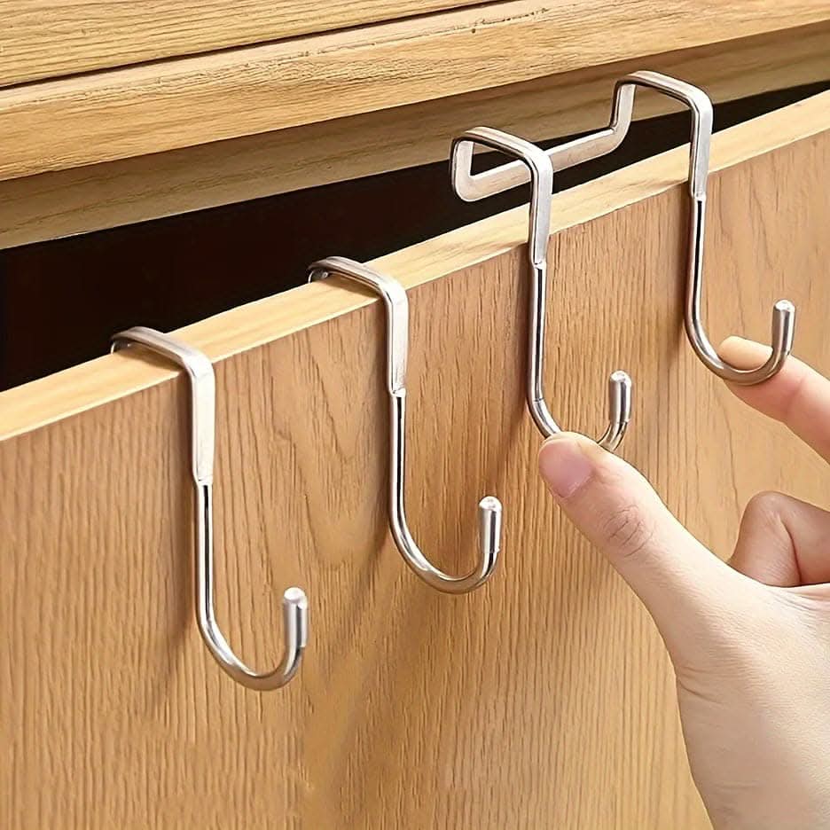 Stainless Steel S-Shaped Double Hook