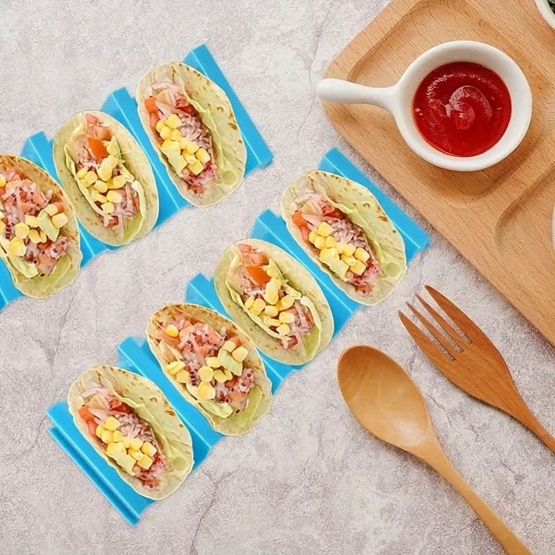 4-Piece Taco Holder Stand Set – Sturdy Racks