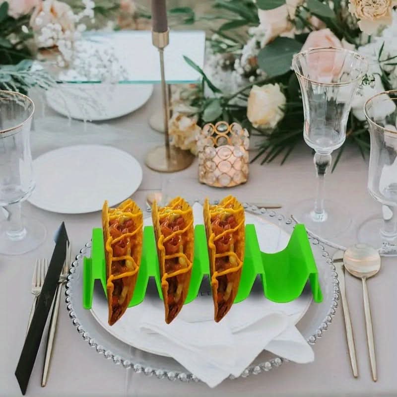 4-Piece Taco Holder Stand Set – Sturdy Racks