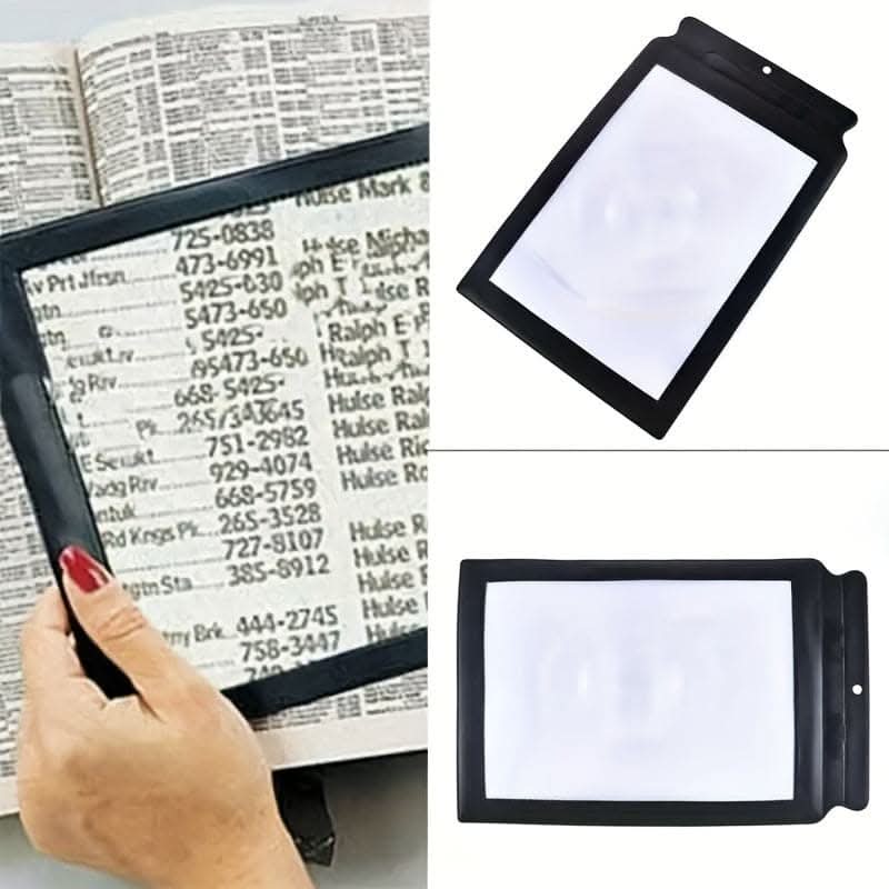 3X Large Handheld Magnifying Glass for Reading