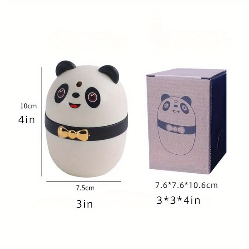 Cute Panda Toothpick Holder – Automatic Pop-Up Dispenser
