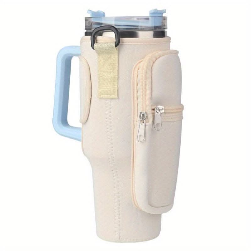 40oz Insulated Tumbler Sleeve with Adjustable Strap