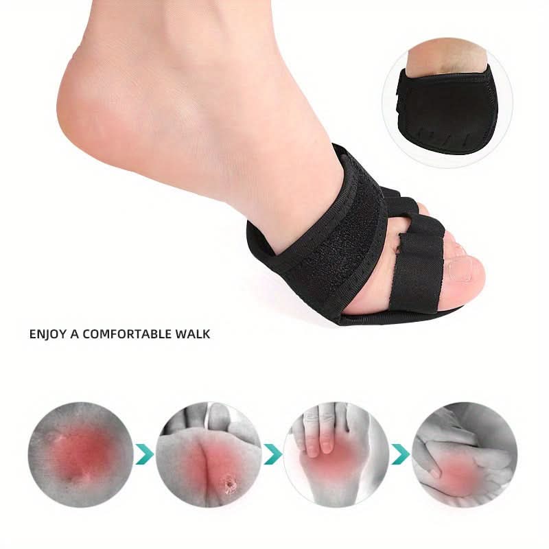 Adjustable Metatarsal Forefoot Pads for Bunion Relief