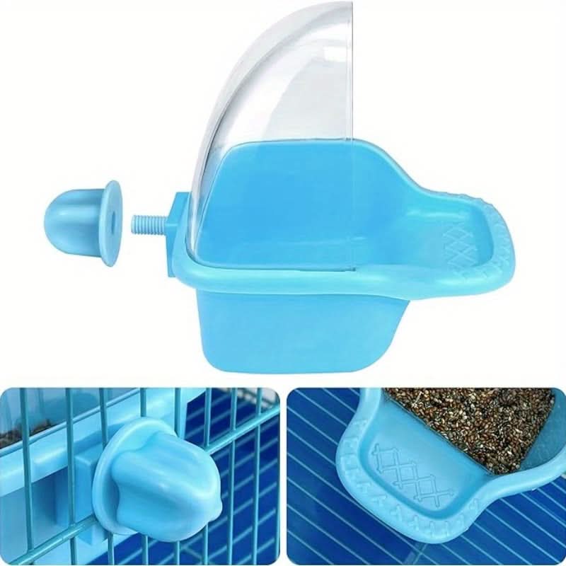 Anti-Splash Food Cup & Water Feeder for Birds