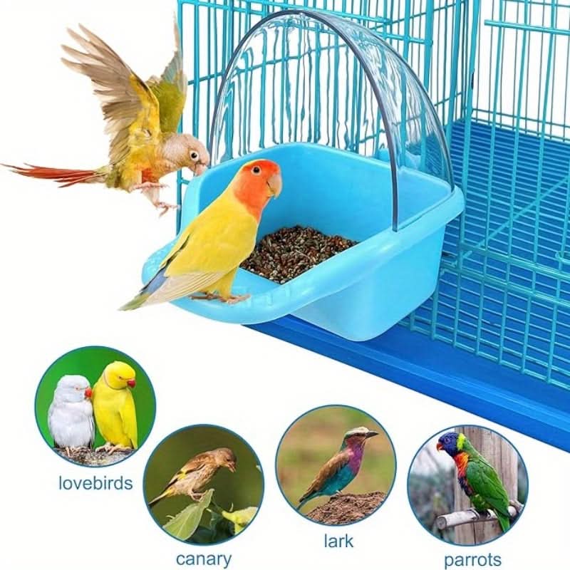 Anti-Splash Food Cup & Water Feeder for Birds