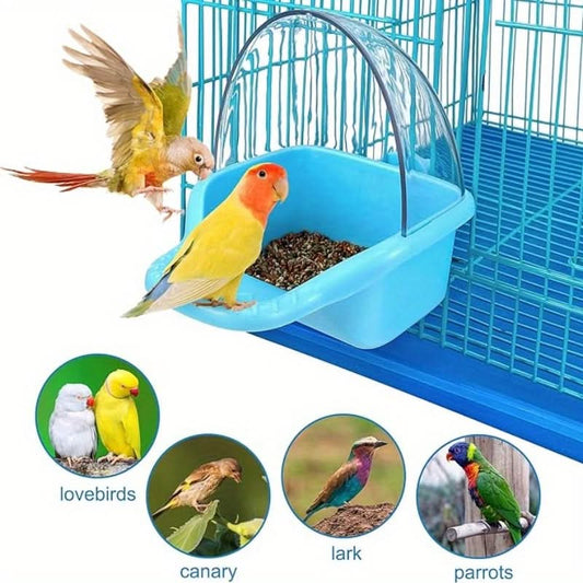 Anti-Splash Food Cup & Water Feeder for Birds