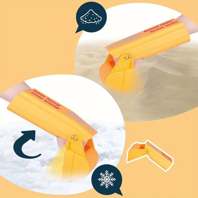 Heavy-Duty Yellow Sand & Soil Digging Arm Tool