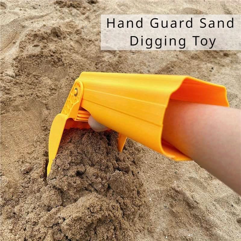 Heavy-Duty Yellow Sand & Soil Digging Arm Tool