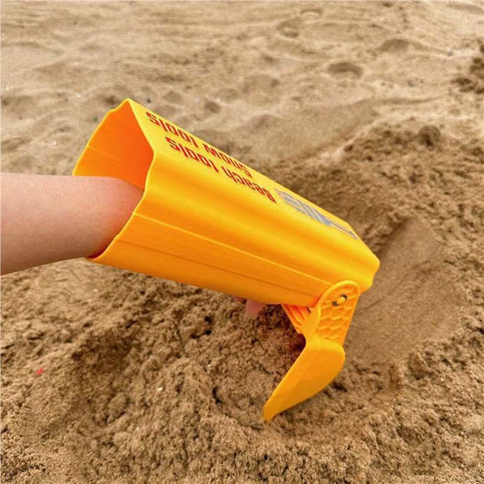 Heavy-Duty Yellow Sand & Soil Digging Arm Tool