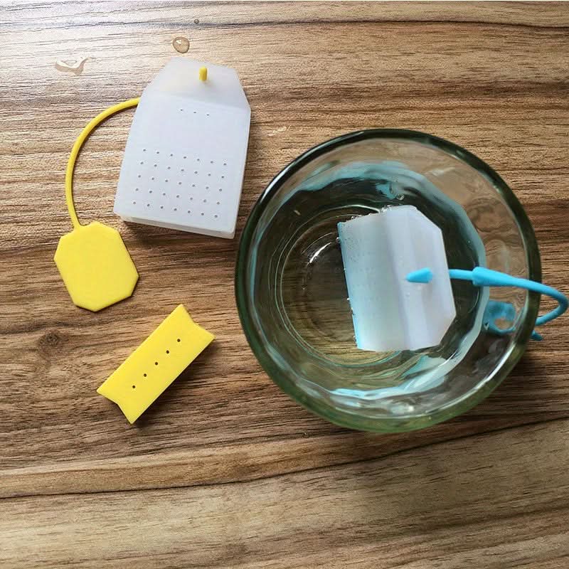 Reusable Silicone Tea Infuser Set - 5 Pcs