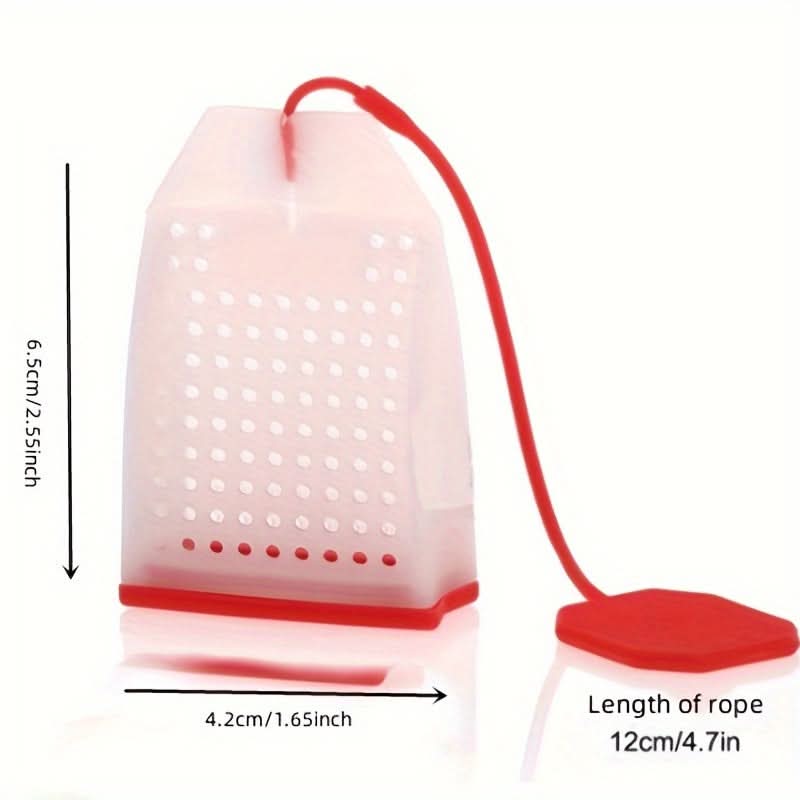 Reusable Silicone Tea Infuser Set - 5 Pcs