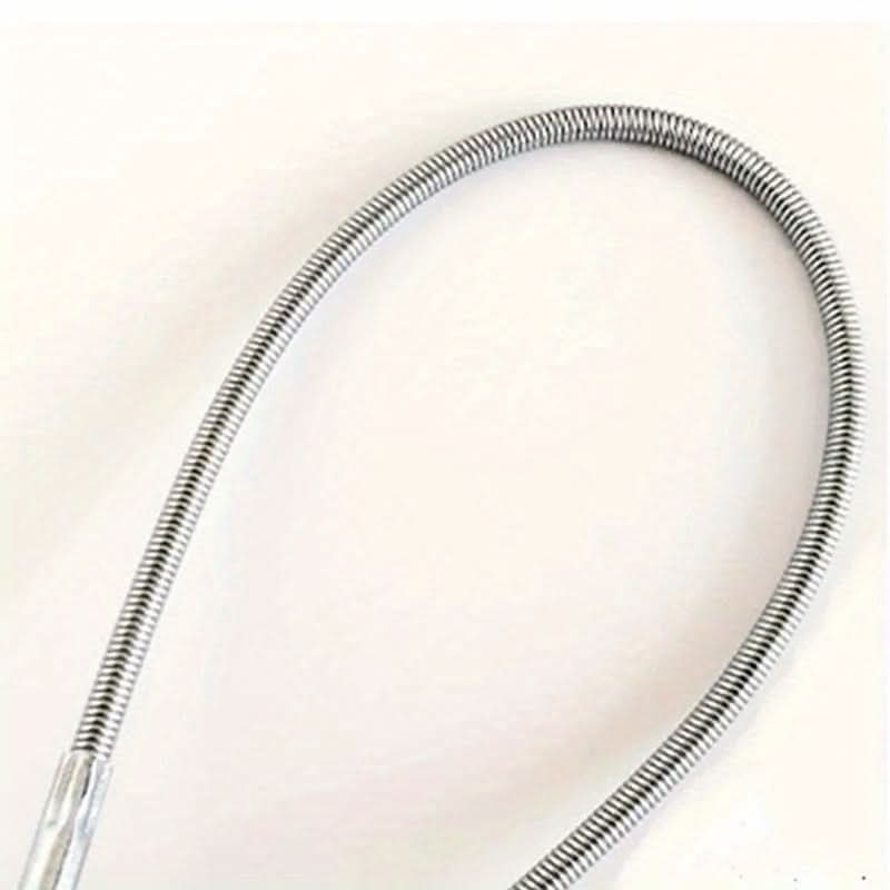 Metal Spring Pipe Dredging Tool - Drain Snake Cleaner Stick for Kitchen Sink