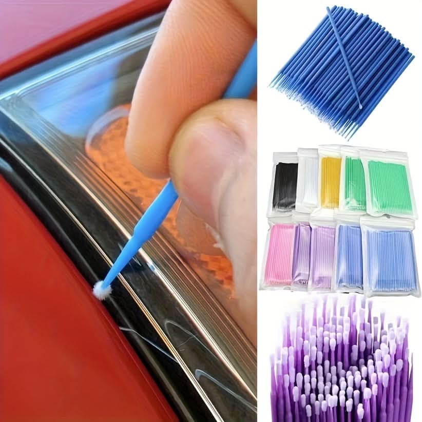 100-Piece Micro Detailing Brush Set – Precision Cleaning for Car Interior