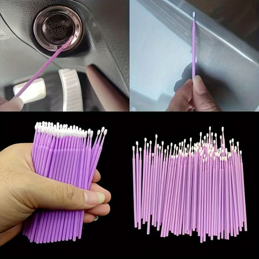 100-Piece Micro Detailing Brush Set – Precision Cleaning for Car Interior