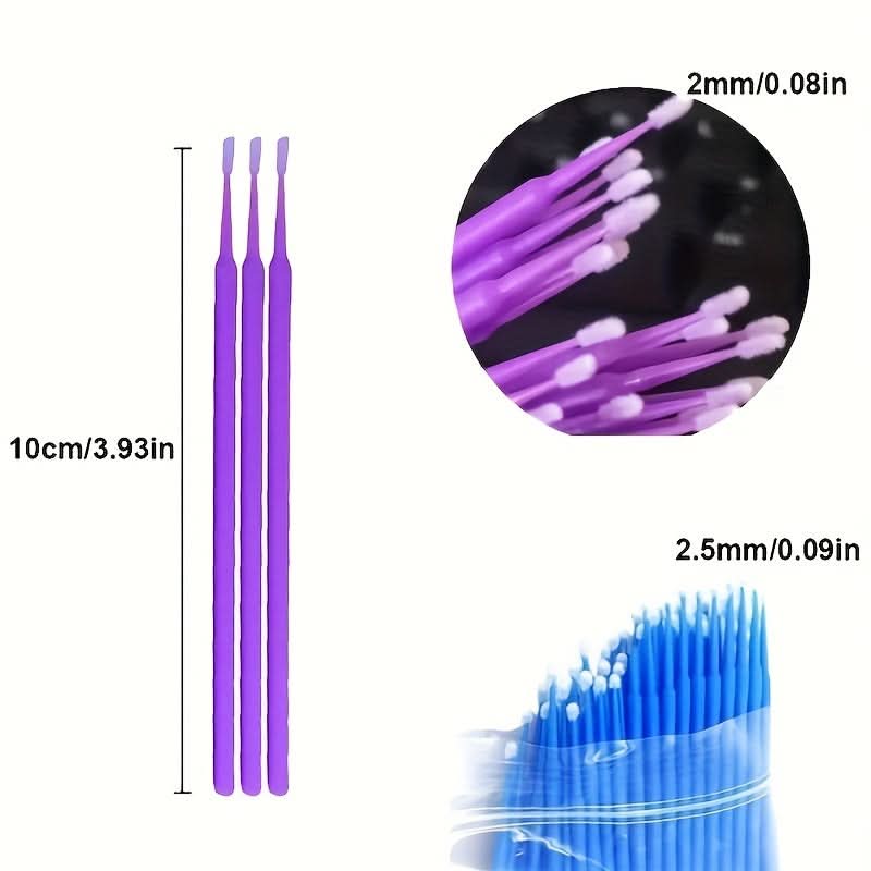 100-Piece Micro Detailing Brush Set – Precision Cleaning for Car Interior