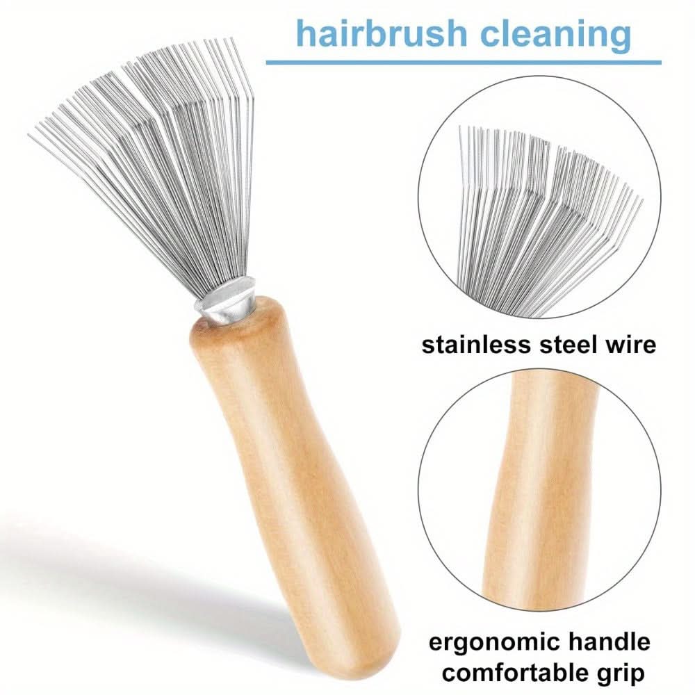 Stainless Steel Hair Brush Cleaner Tool