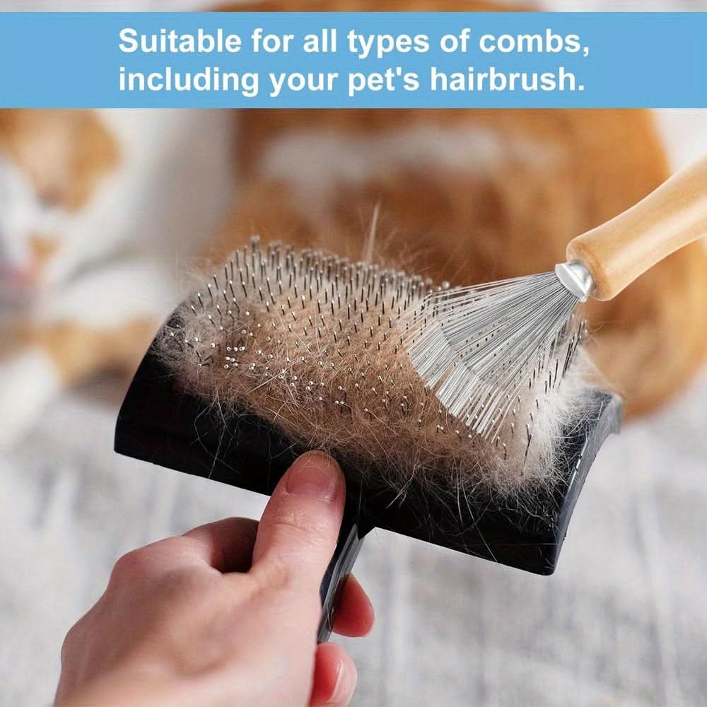 Stainless Steel Hair Brush Cleaner Tool