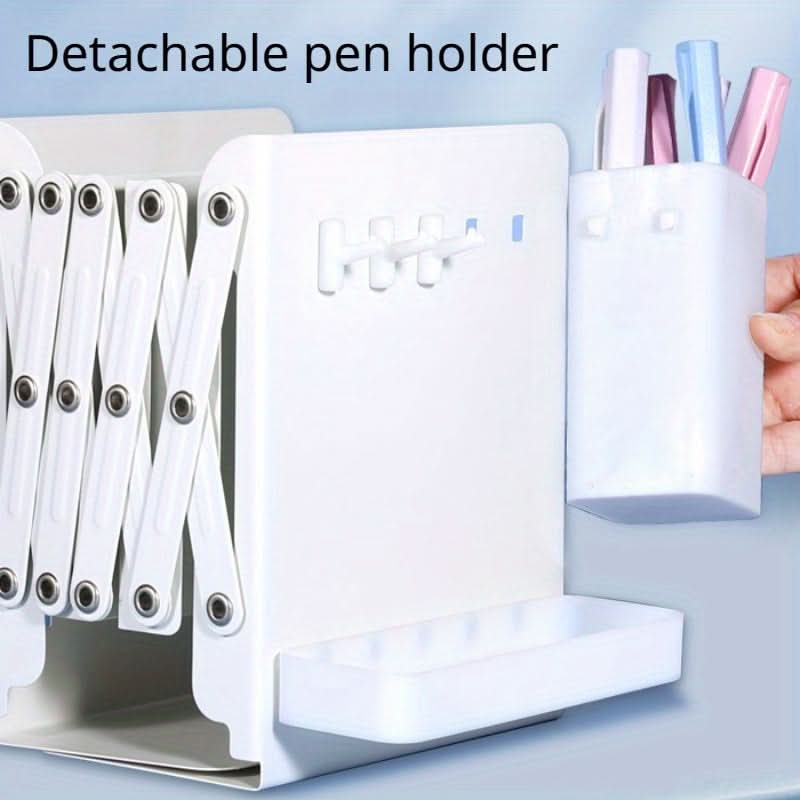 Adjustable Metal Desk Organizer File Rack