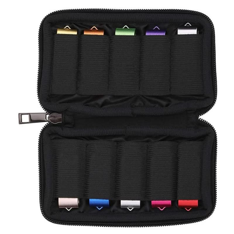 10-Slot USB Flash Drive Storage Case