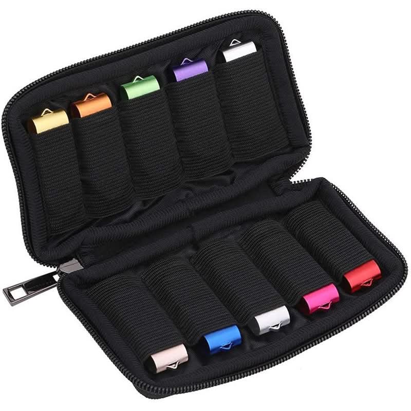 10-Slot USB Flash Drive Storage Case