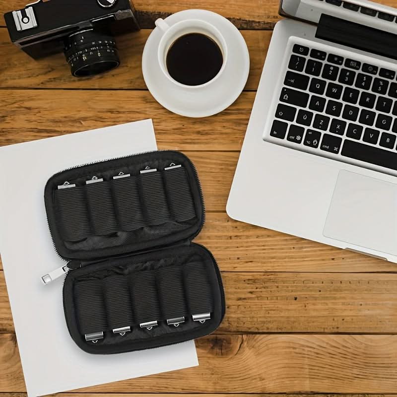 10-Slot USB Flash Drive Storage Case