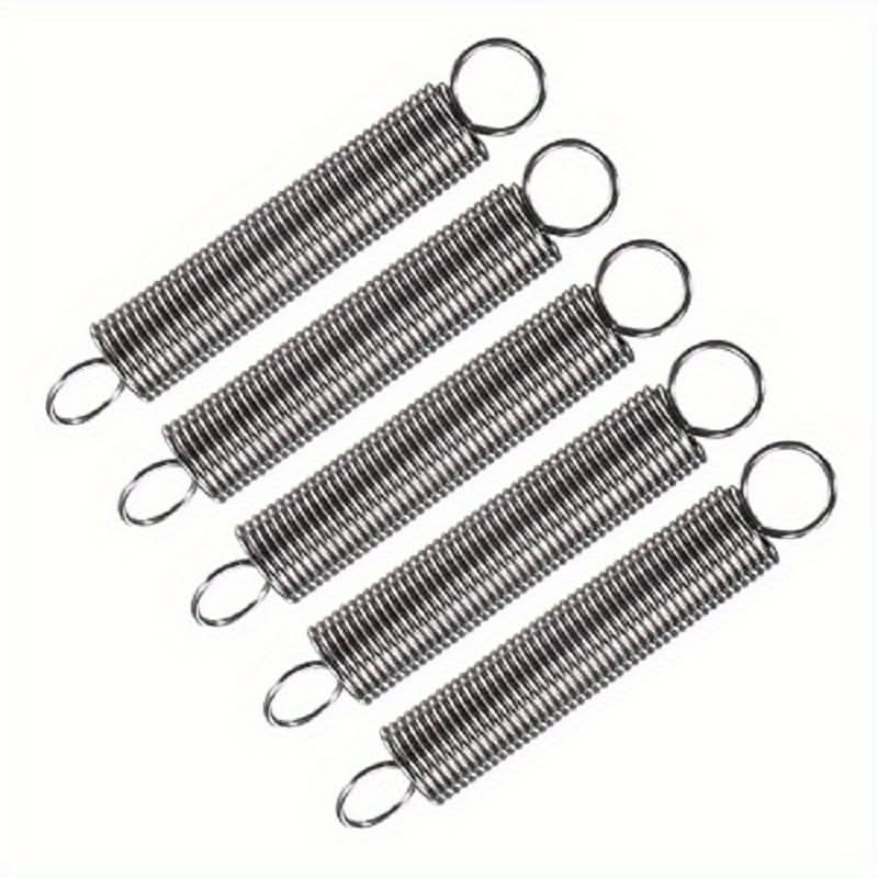 5-Piece Stainless Steel Heavy-Duty Tension Springs