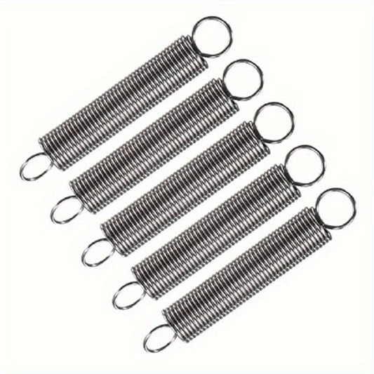5-Piece Stainless Steel Heavy-Duty Tension Springs