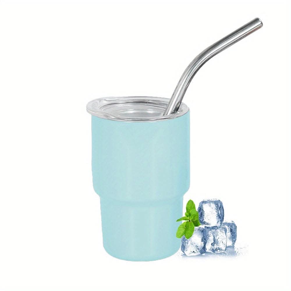 3oz Insulated Stainless Steel Shot Glass with Lid