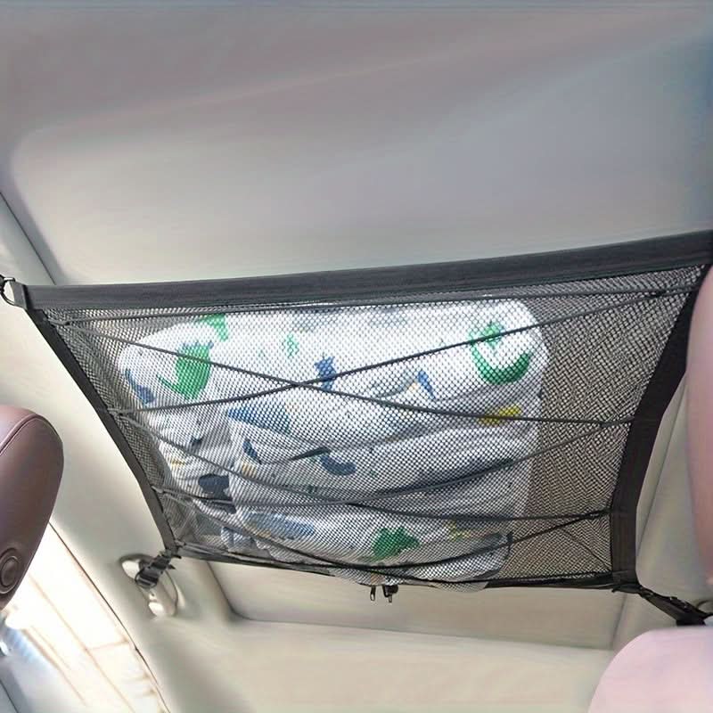 Car Roof Storage Net for Travel, Camping & Road Trips