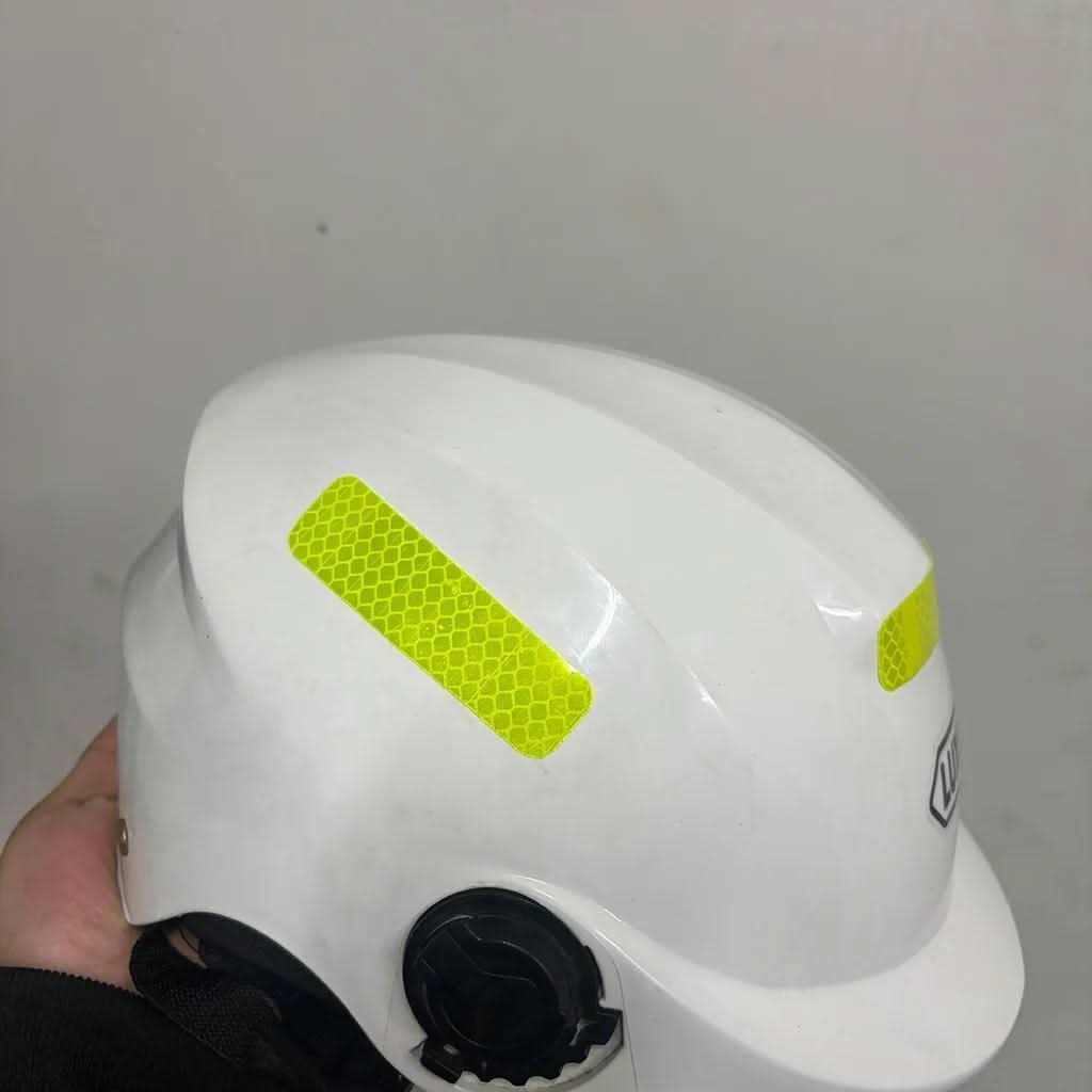 Universal Reflective Safety Stickers – PVC Warning Decals for Cars, Motorcycles & Helmets