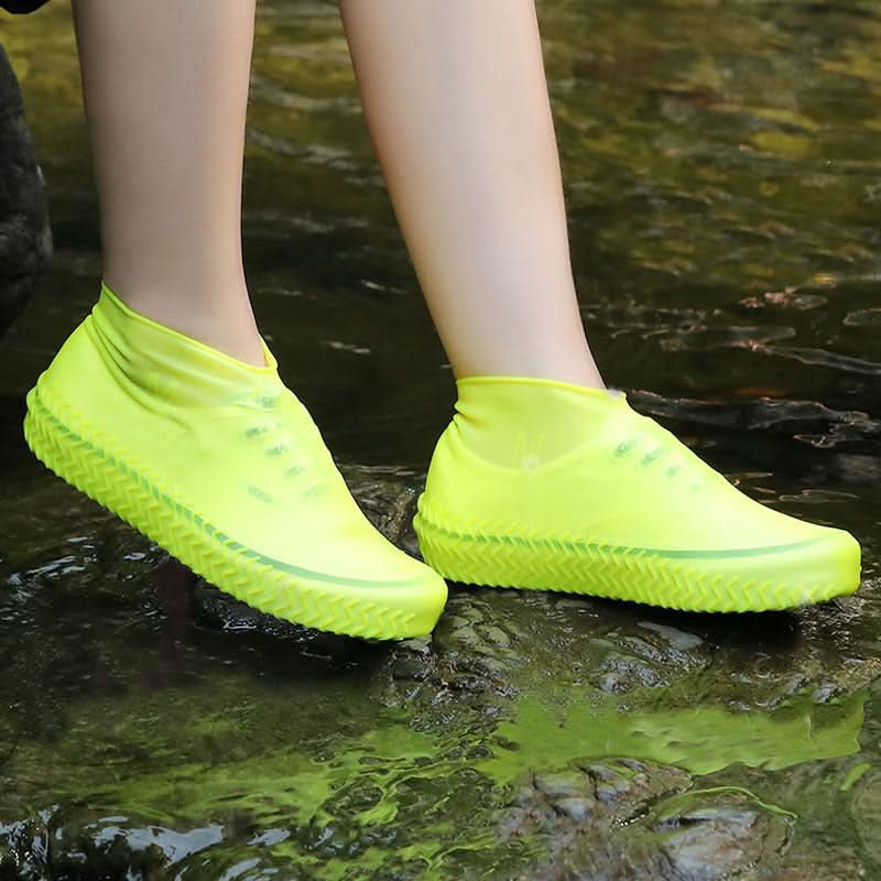 Waterproof Reusable Latex Rain Boot Covers – 3 Pairs