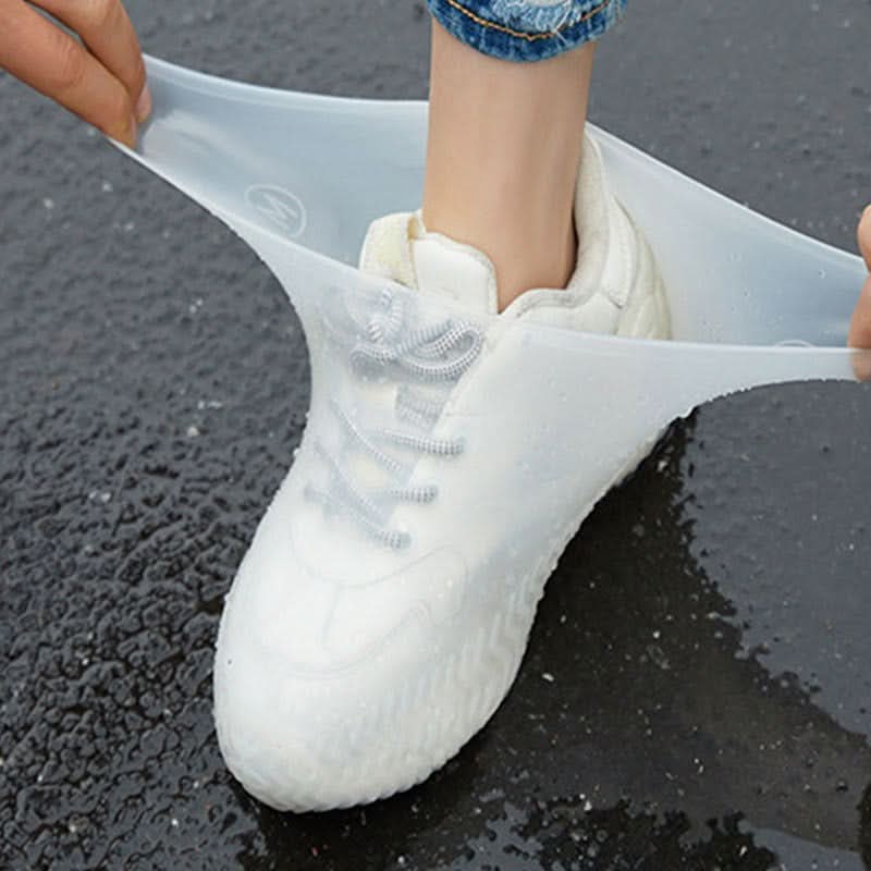 Waterproof Reusable Latex Rain Boot Covers – 3 Pairs