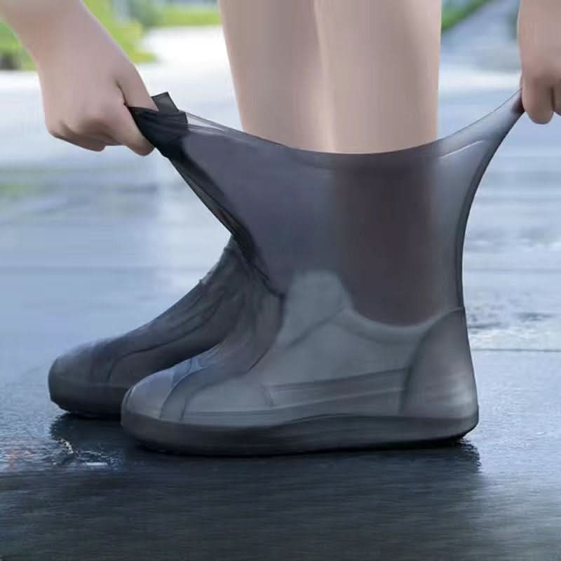 Waterproof Reusable Latex Rain Boot Covers – 3 Pairs