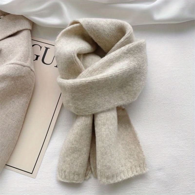 Soft & Warm Acrylic Knit Scarf – Elegant Winter Neckwear