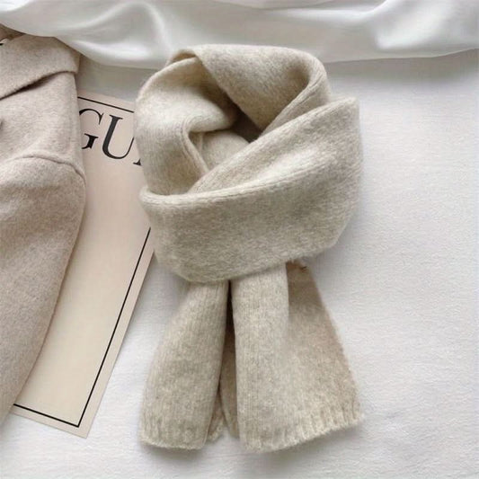 Soft & Warm Acrylic Knit Scarf – Elegant Winter Neckwear
