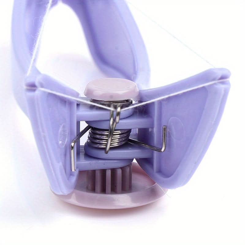 Spring Facial Hair Remover - Easy Threading Epilator for Cheeks & Eyebrows