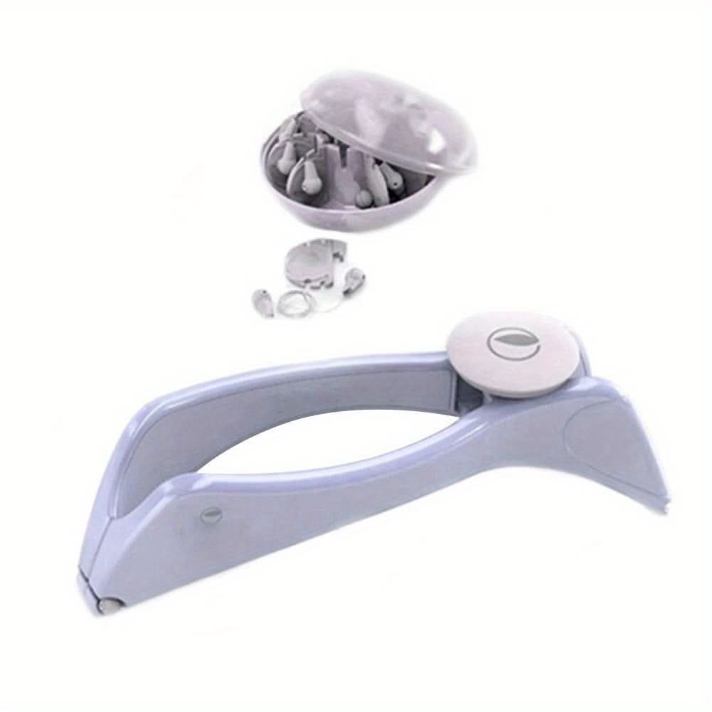 Spring Facial Hair Remover - Easy Threading Epilator for Cheeks & Eyebrows