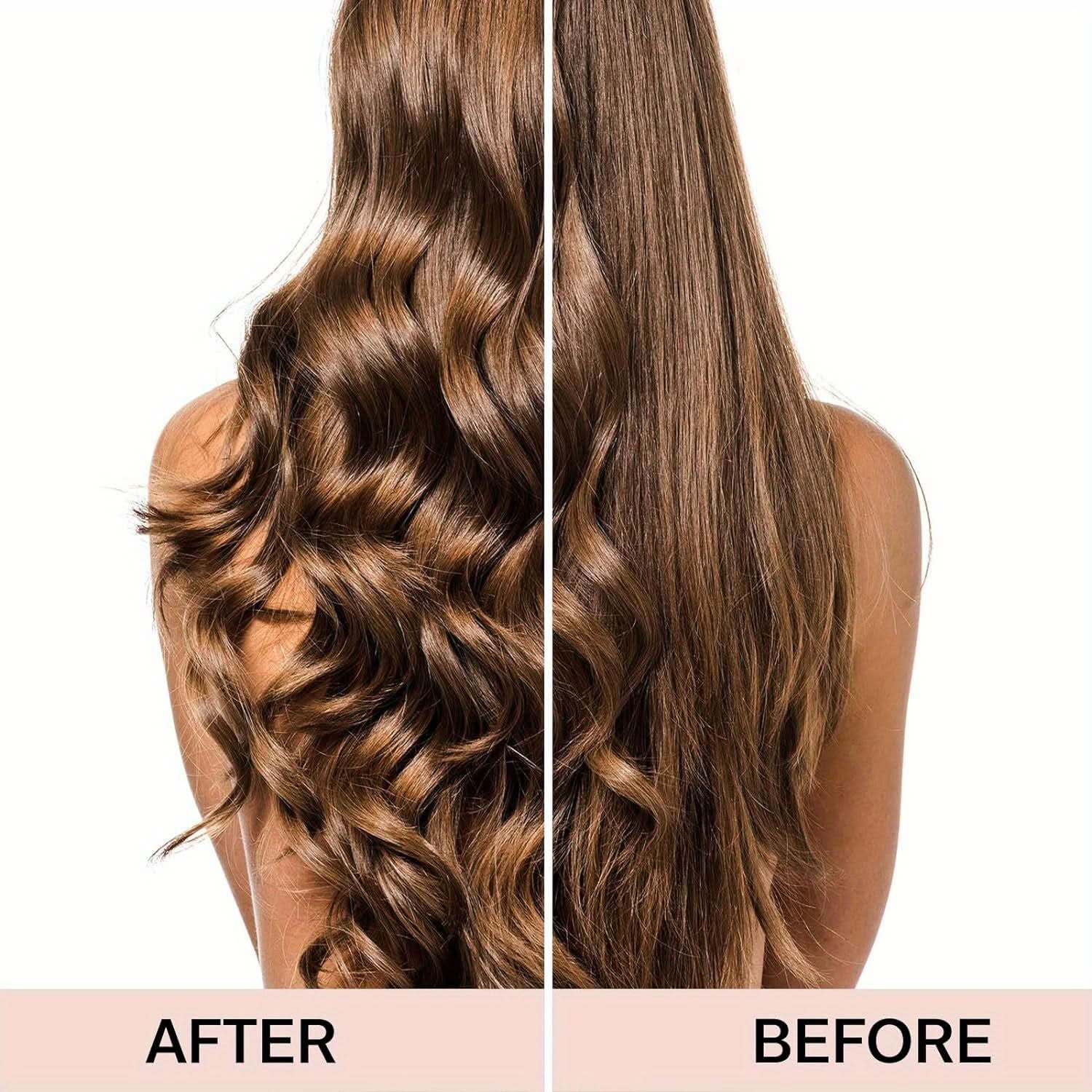 Satin Heatless Hair Curlers Set - Soft Curling Rods & Headband