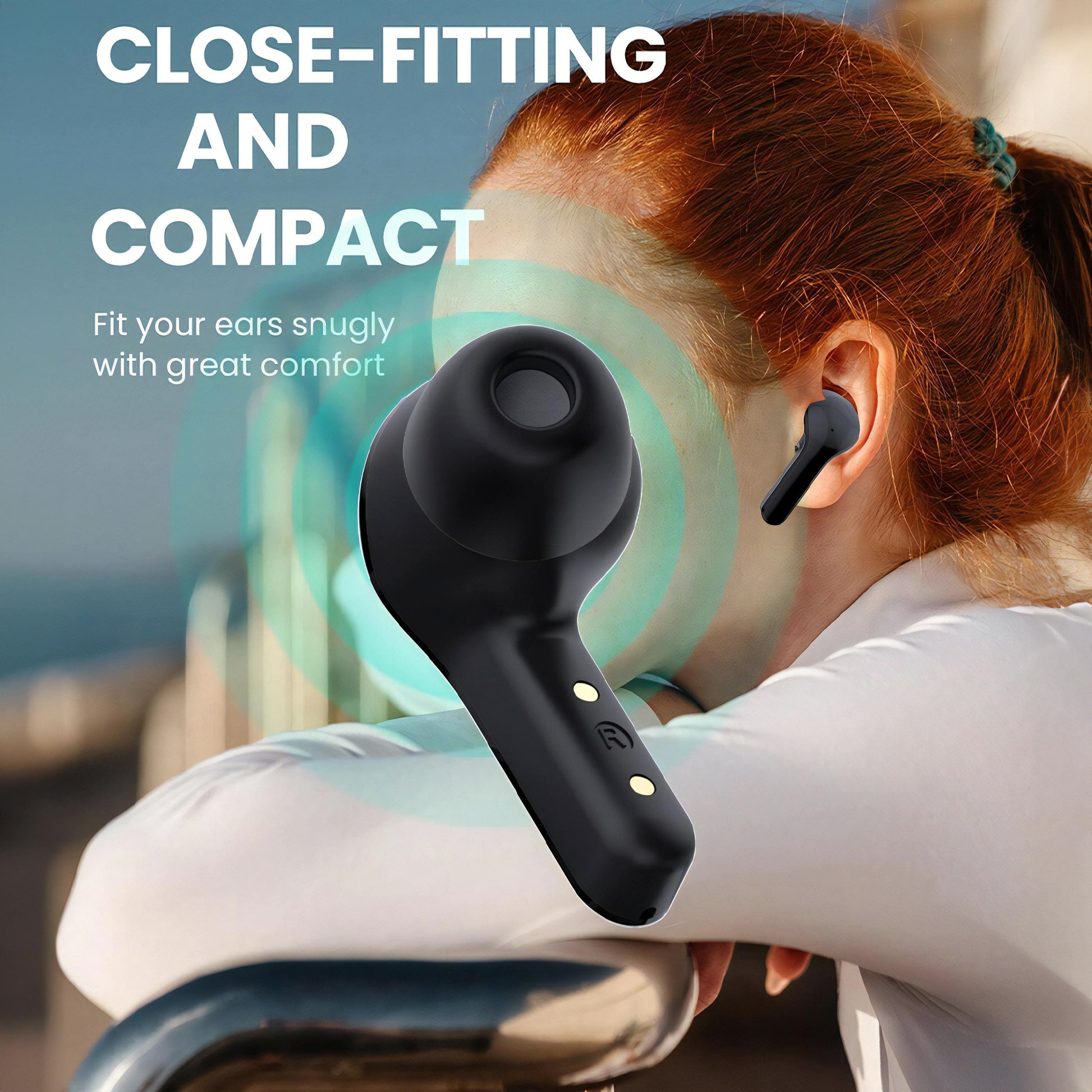 True Wireless In-Ear Mini Headset - TWS Earbuds with Hi-Fi Bass Stereo
