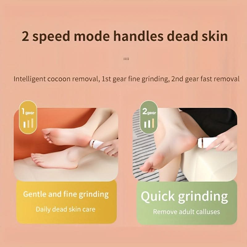 Rechargeable Electric Foot Callus Remover Kit