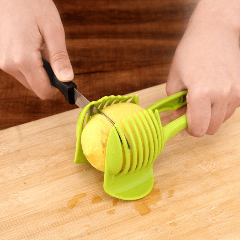 Easy-Grip Tomato & Lemon Slicer Tool